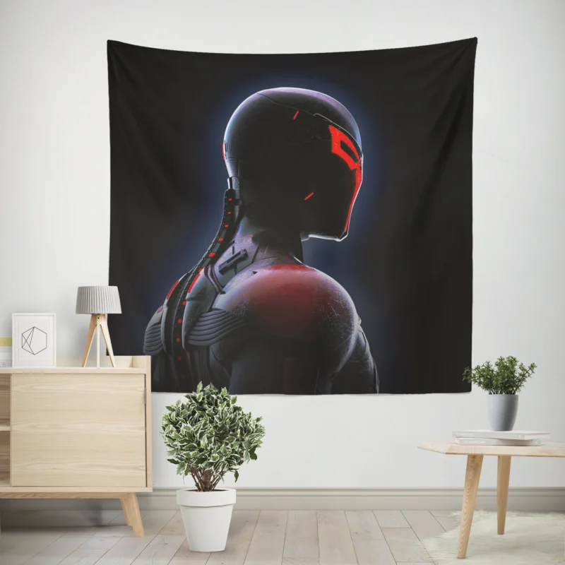 Spider-Man 2099: Future Adventures Await  Wall Tapestry