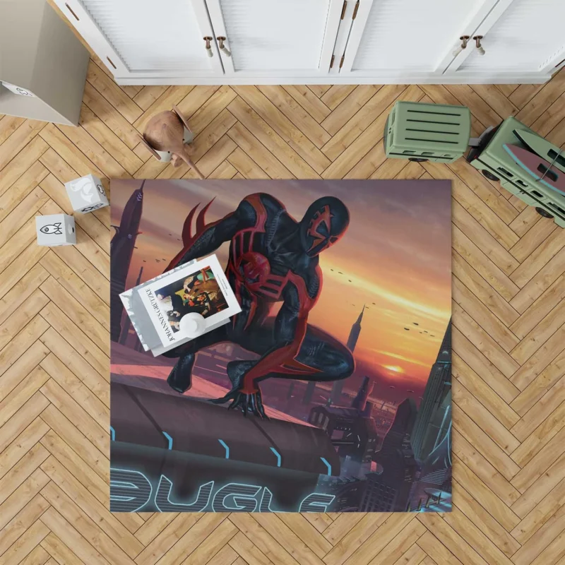 Spider-Man 2099: Time-Traveling in Shattered Dimensions Floor Rug