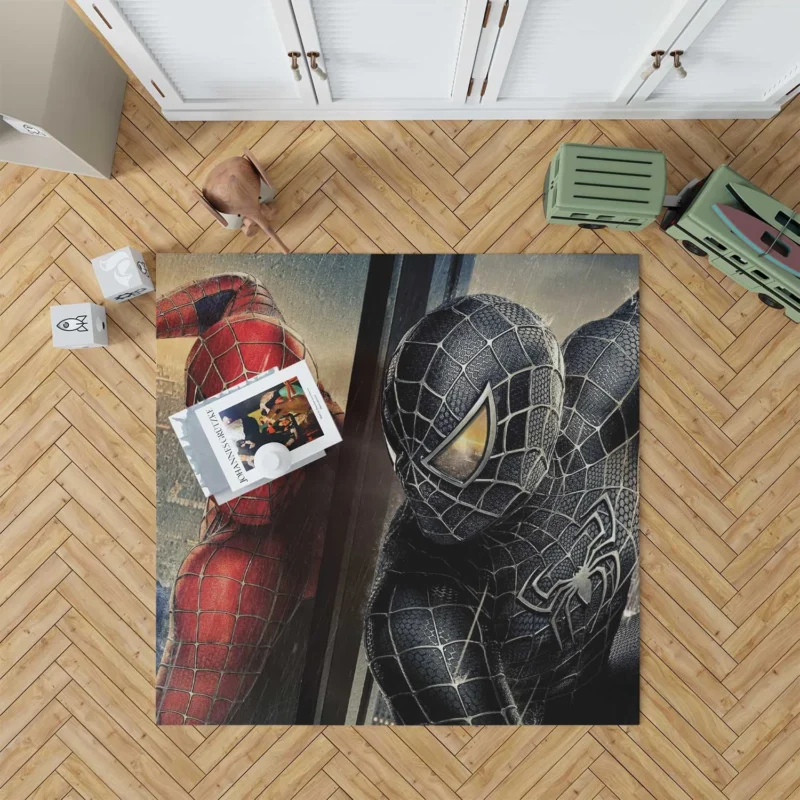 Spider-Man 3: Peter Parker Dark Challenge Floor Rug