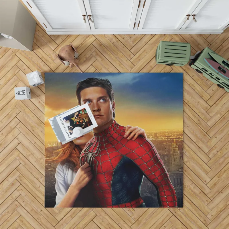 Spider-Man 3: Peter Parker Toughest Challenge Floor Rug