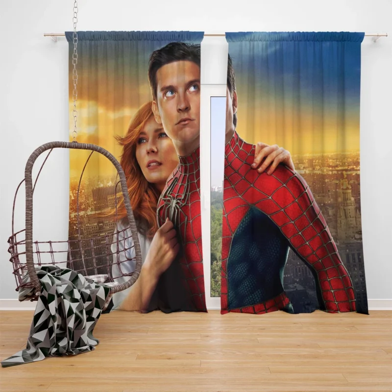 Spider-Man 3: Peter Parker Toughest Challenge Window Curtain