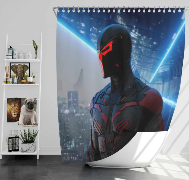 Spider-Man: Across The Spider-Verse - A Multiverse Unleashed Shower Curtain