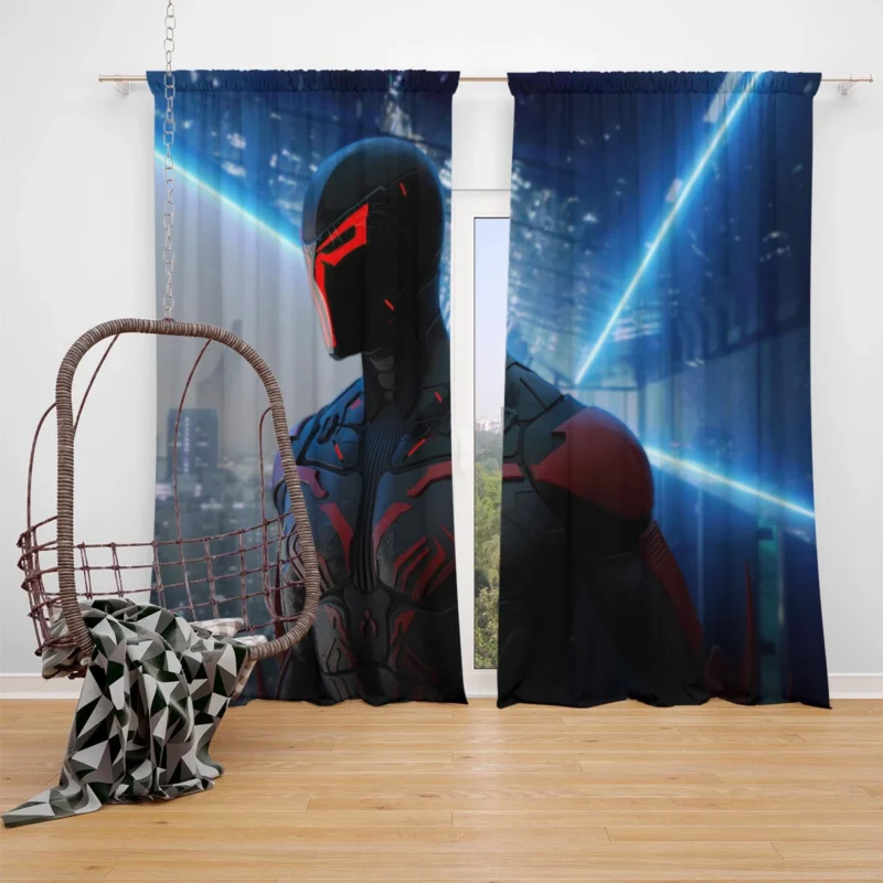Spider-Man: Across The Spider-Verse - A Multiverse Unleashed Window Curtain