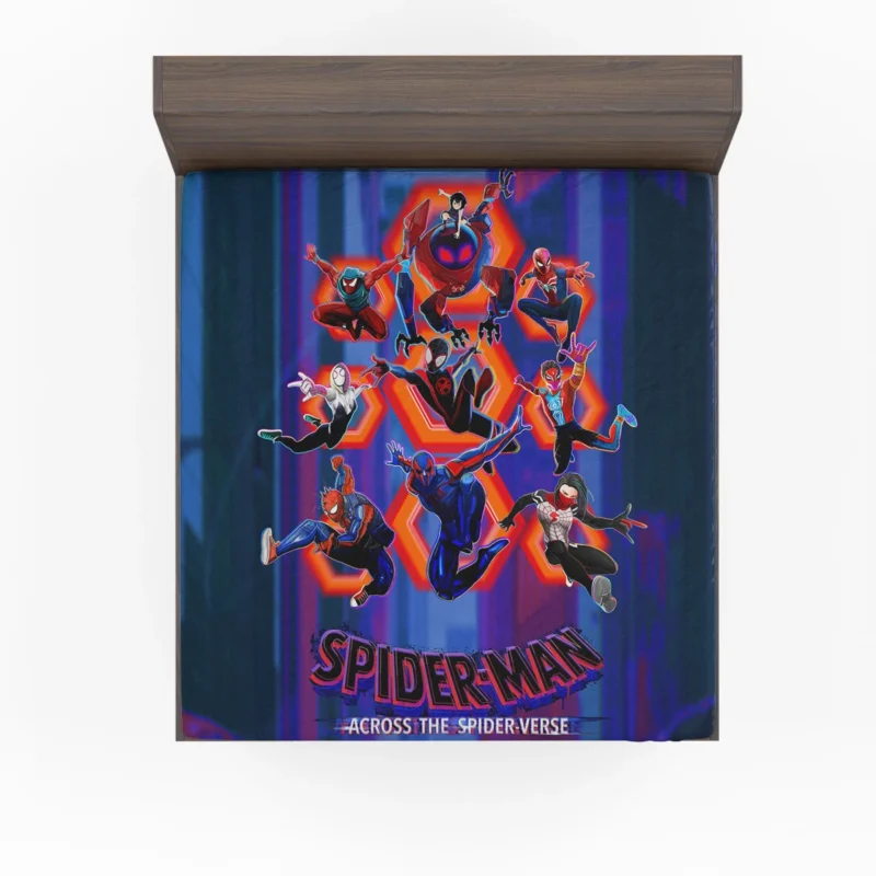 Spider-Man: Across The Spider-Verse Sequel Fitted Sheet