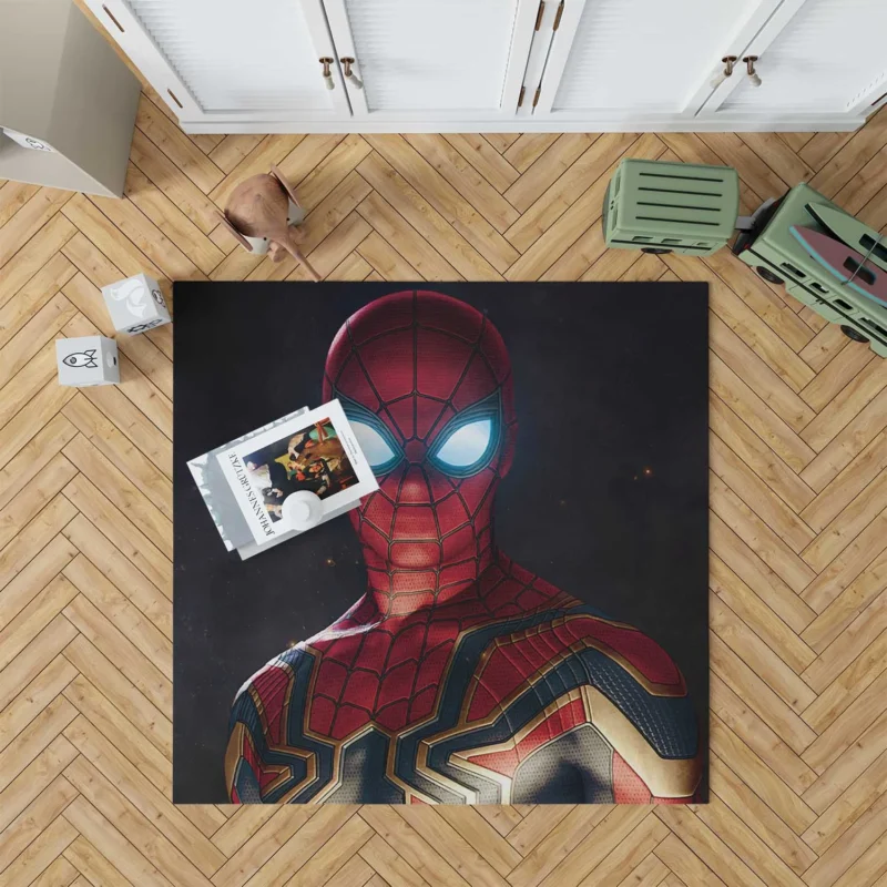 Spider-Man Arrival in Avengers: Infinity War Floor Rug