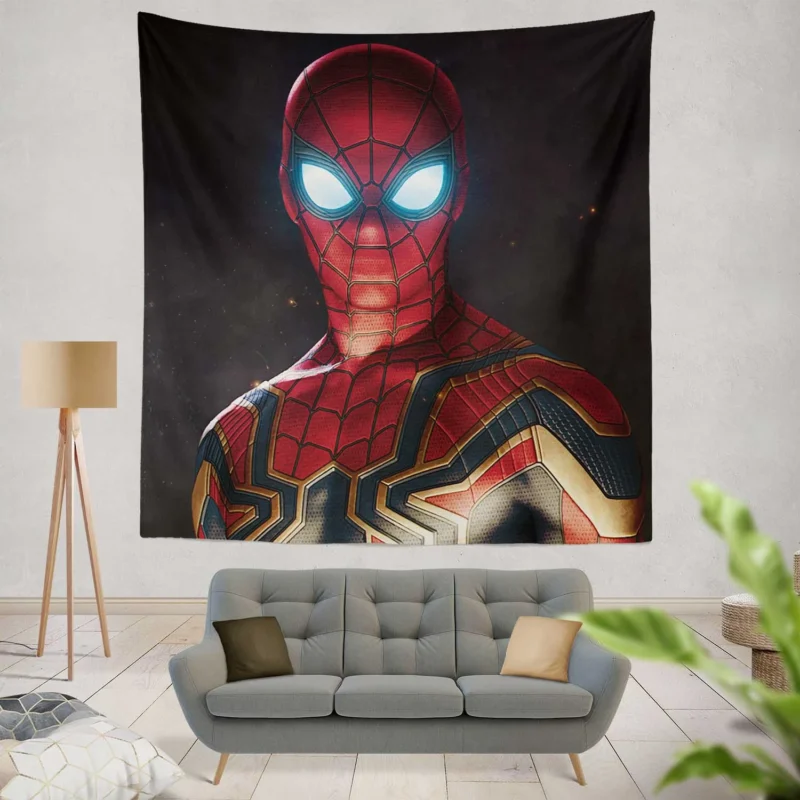 Spider-Man Arrival in Avengers: Infinity War  Wall Tapestry