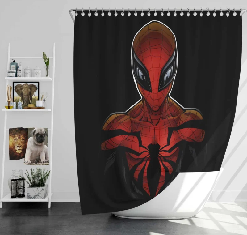 Spider-Man Comics: The Webbed Wonder Shower Curtain