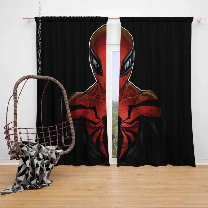 Spider-Man Comics: The Webbed Wonder Window Curtain