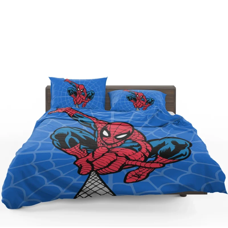 Spider-Man Comics: Unmasking the Hero Bedding Set