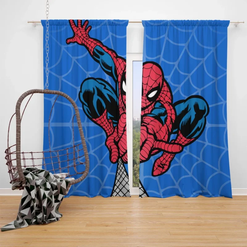 Spider-Man Comics: Unmasking the Hero Window Curtain