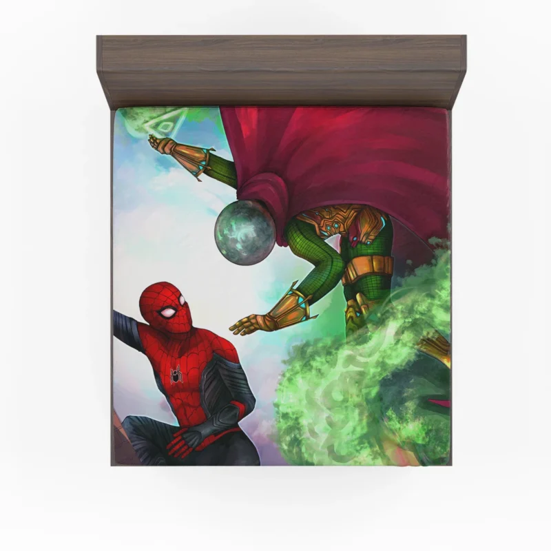 Spider-Man: Far From Home - Battling Mysterio Fitted Sheet