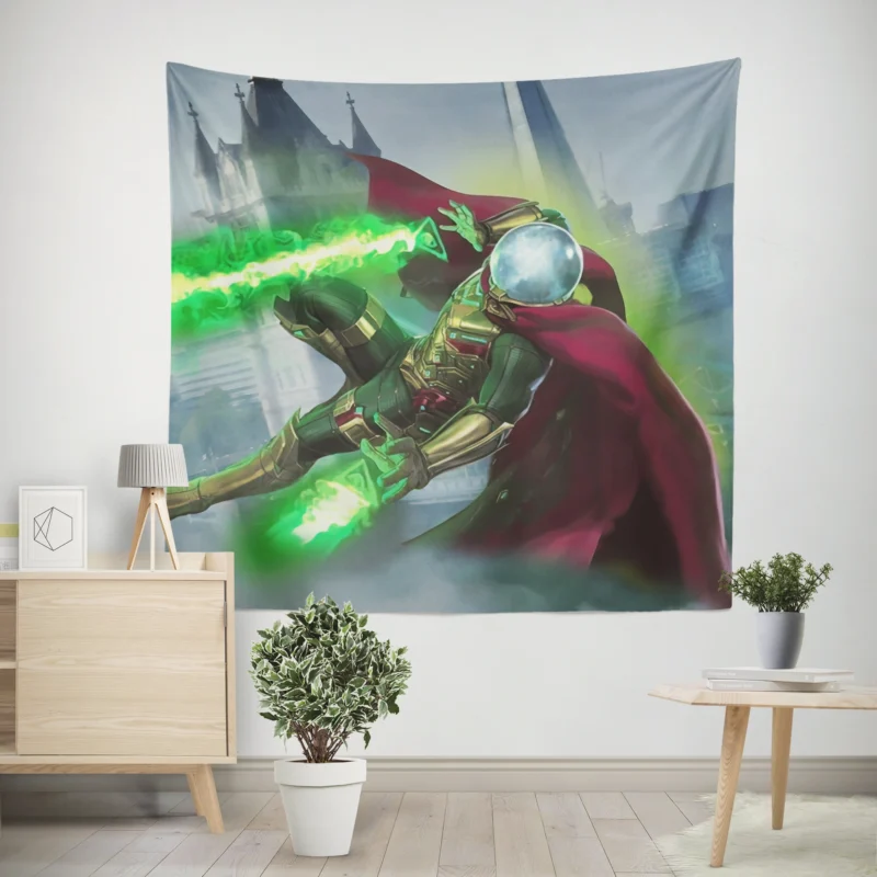 Spider-Man: Far From Home - Mysterio Deception  Wall Tapestry