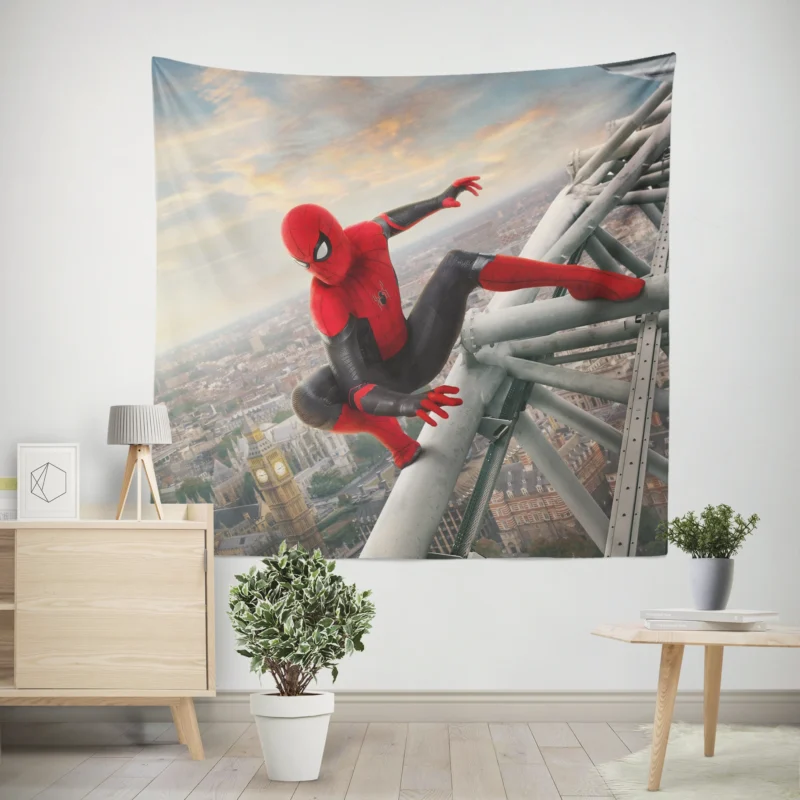 Spider-Man: Far From Home - Peter Parker Journey  Wall Tapestry