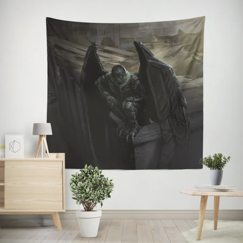 Spider-Man: Homecoming - Battling the Vulture  Wall Tapestry