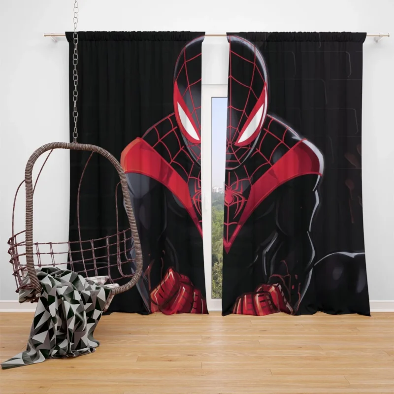 Spider-Man: Into The Spider-Verse - A Multiverse Epic Window Curtain