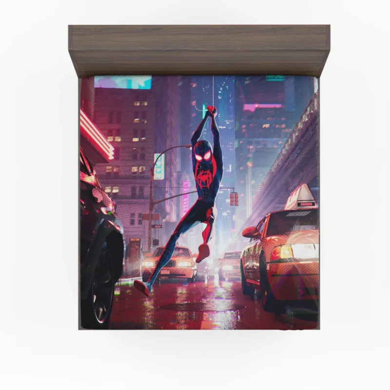 Spider-Man: Into The Spider-Verse - Miles Morales Tale Fitted Sheet