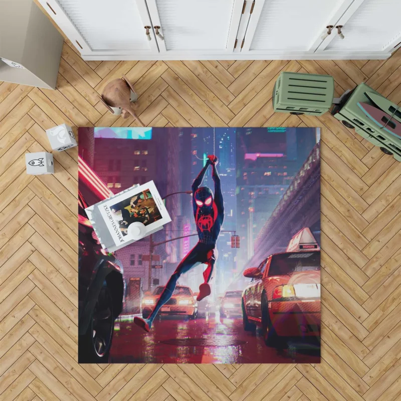 Spider-Man: Into The Spider-Verse - Miles Morales Tale Floor Rug