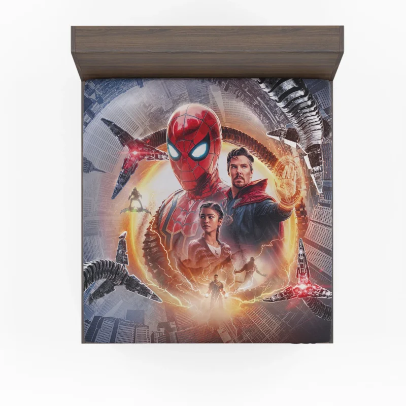 Spider-Man: No Way Home - A Marvel Crossover Fitted Sheet