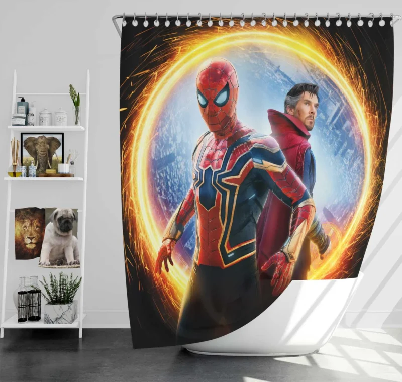Spider-Man: No Way Home - Doctor Strange Role Shower Curtain