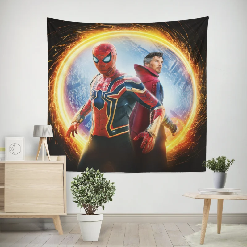 Spider-Man: No Way Home - Doctor Strange Role  Wall Tapestry