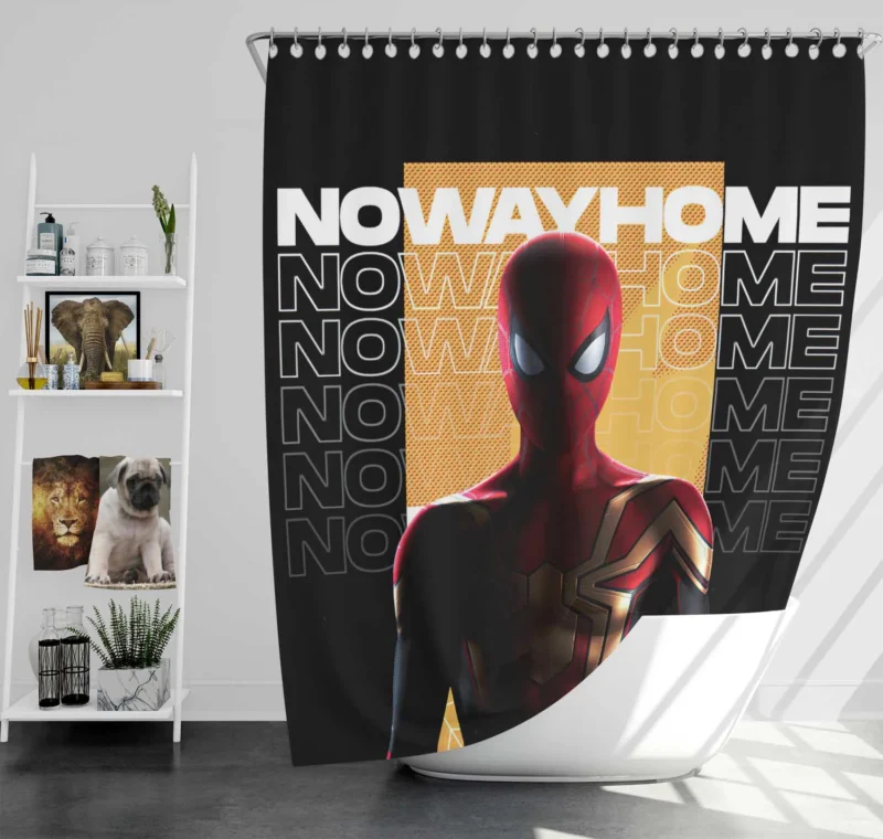 Spider-Man: No Way Home - Multiverse Marvel Shower Curtain