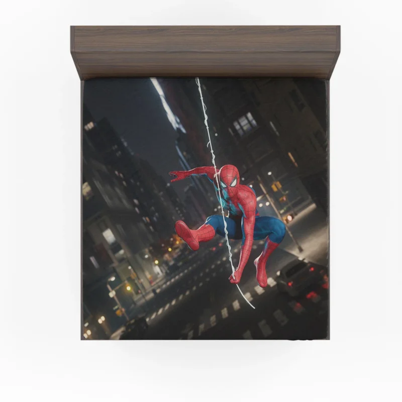 Spider-Man Remastered: Nighttime Adventures Fitted Sheet