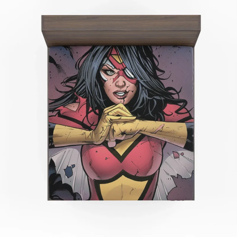 Spider-Woman: The Heroic Web-Slinger Fitted Sheet