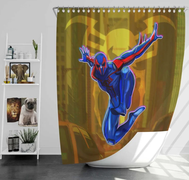 Spider-Woman: Unmasking the Marvel Heroine Shower Curtain