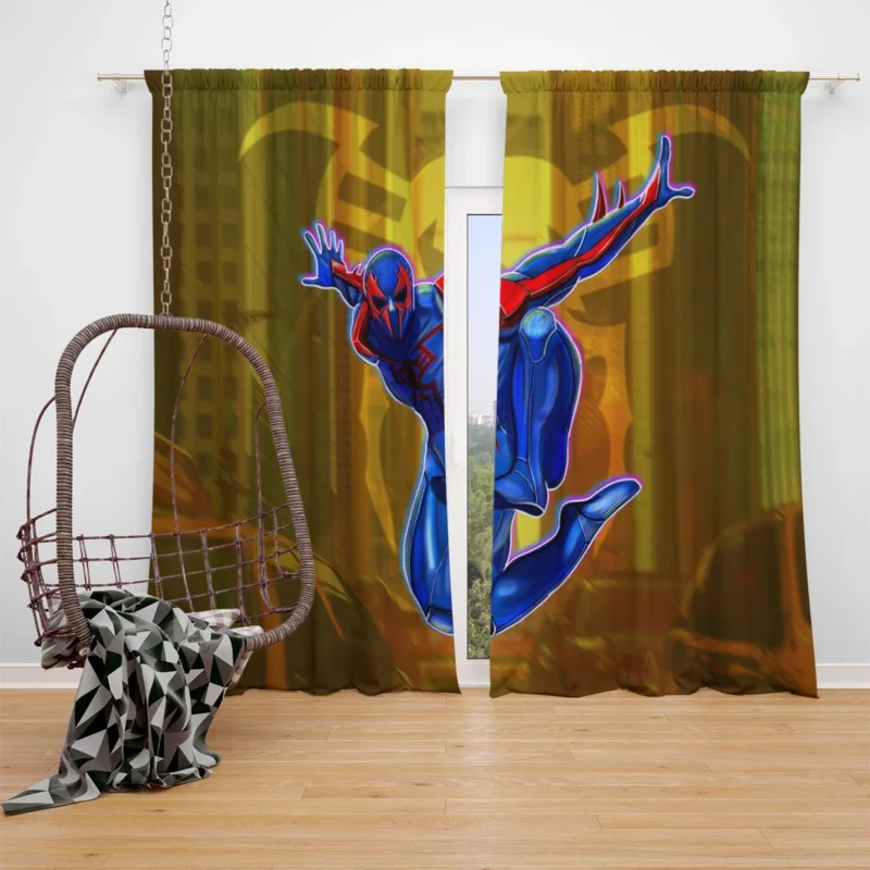 Spider-Woman: Unmasking the Marvel Heroine Window Curtain