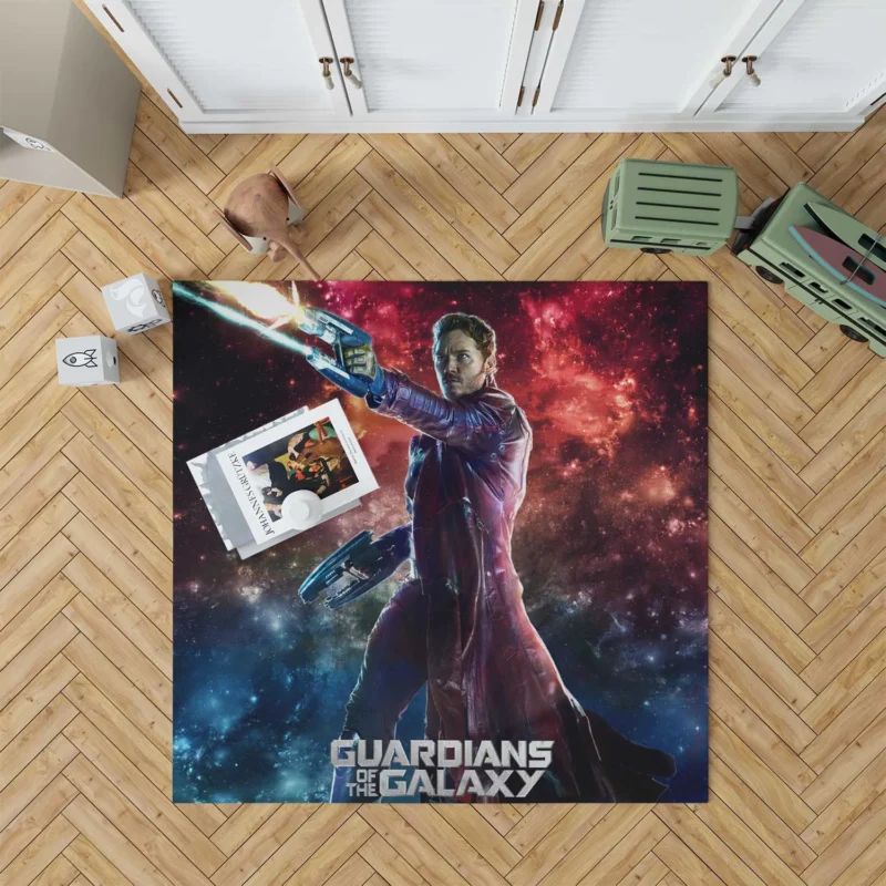 Star Lord: Peter Quill Cosmic Odyssey Floor Rug