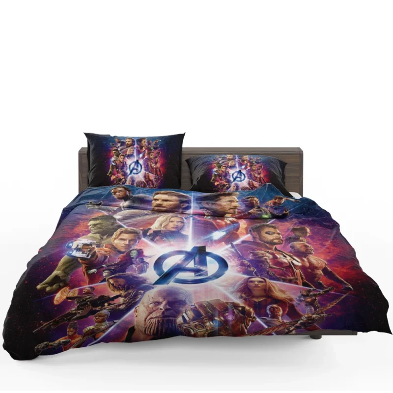 Star-Studded Cast of Heroes in Avengers: Infinity War Bedding Set