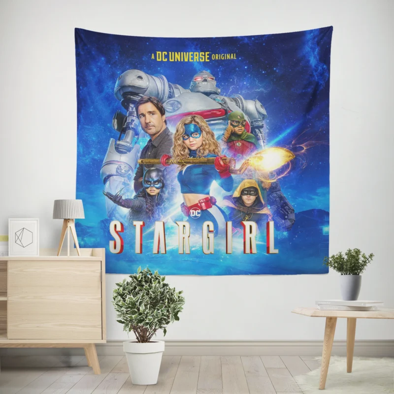 Stargirl TV Show: Courtney Whitmore Journey  Wall Tapestry