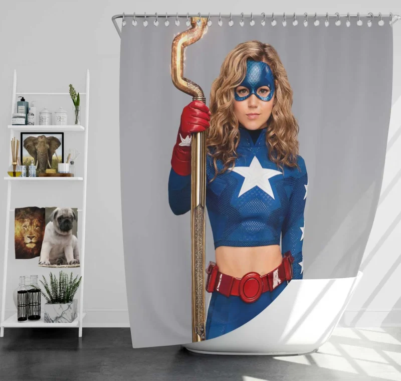 Stargirl TV Show: Embracing Heroism Shower Curtain