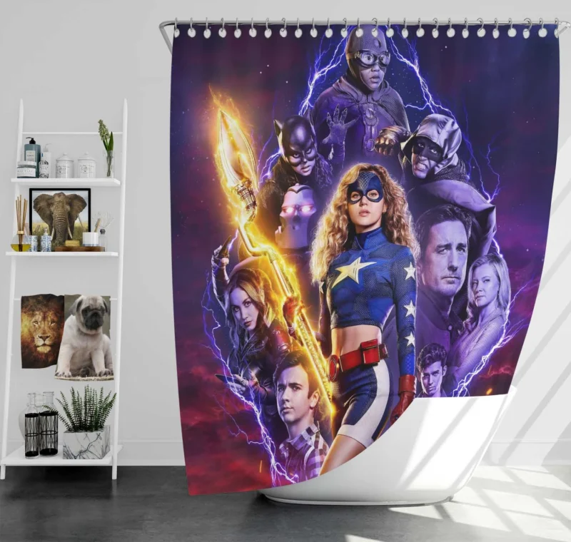 Stargirl TV Show: Justice Society Rises Shower Curtain