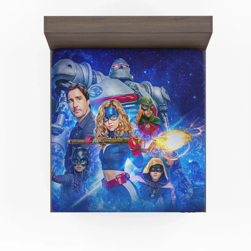 Stargirl TV Show: The Justice Society Unites Fitted Sheet