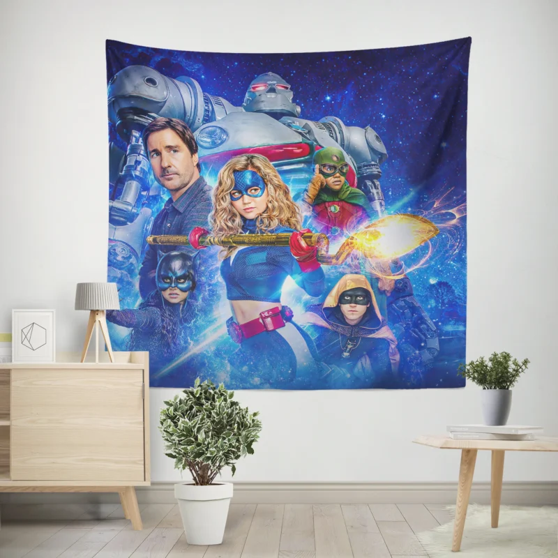 Stargirl TV Show: The Justice Society Unites  Wall Tapestry