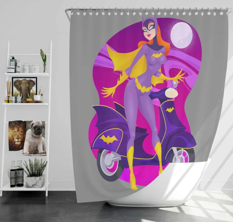 Stephanie Brown Batgirl: A Unique DC Comics Shower Curtain