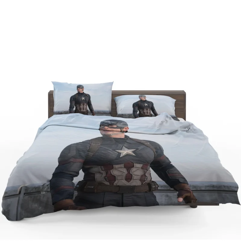 Steve Rogers in Captain America: Civil War Bedding Set