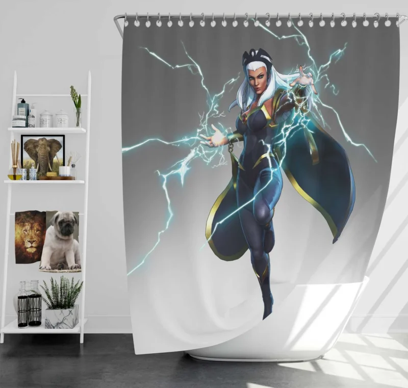 Storm in Marvel Ultimate Alliance 3 Shower Curtain
