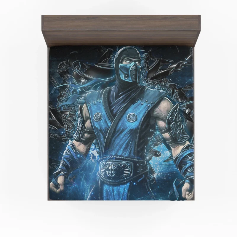 Sub-Zero: The Cold Fighter of Mortal Kombat Fitted Sheet