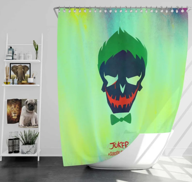 Suicide Squad Joker Unleashed Shower Curtain