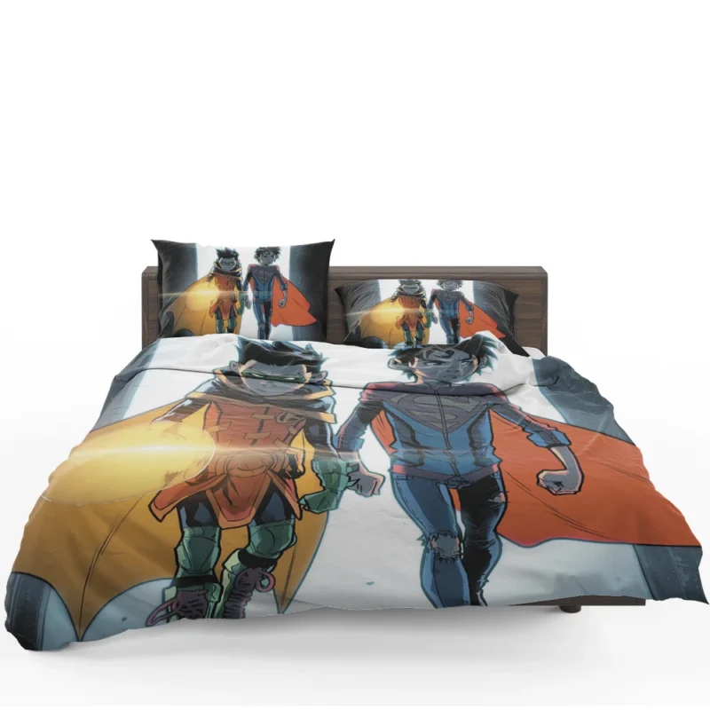 Super-Sons: Robin and Superboy Team Up Bedding Set