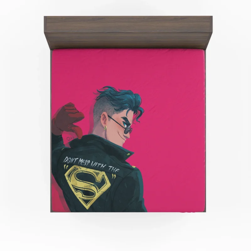Superboy in Convergence: Conner Kent Story Fitted Sheet