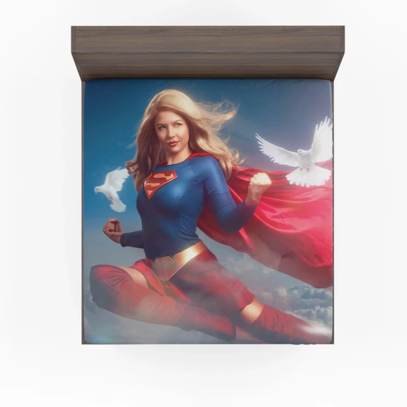 Supergirl Cosplay: Channeling DC Heroine Fitted Sheet
