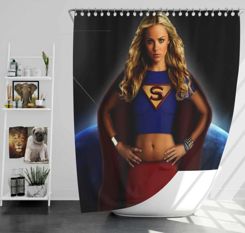 Supergirl: Smallville Superwoman Shower Curtain
