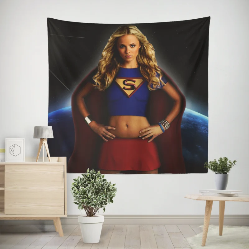 Supergirl: Smallville Superwoman  Wall Tapestry