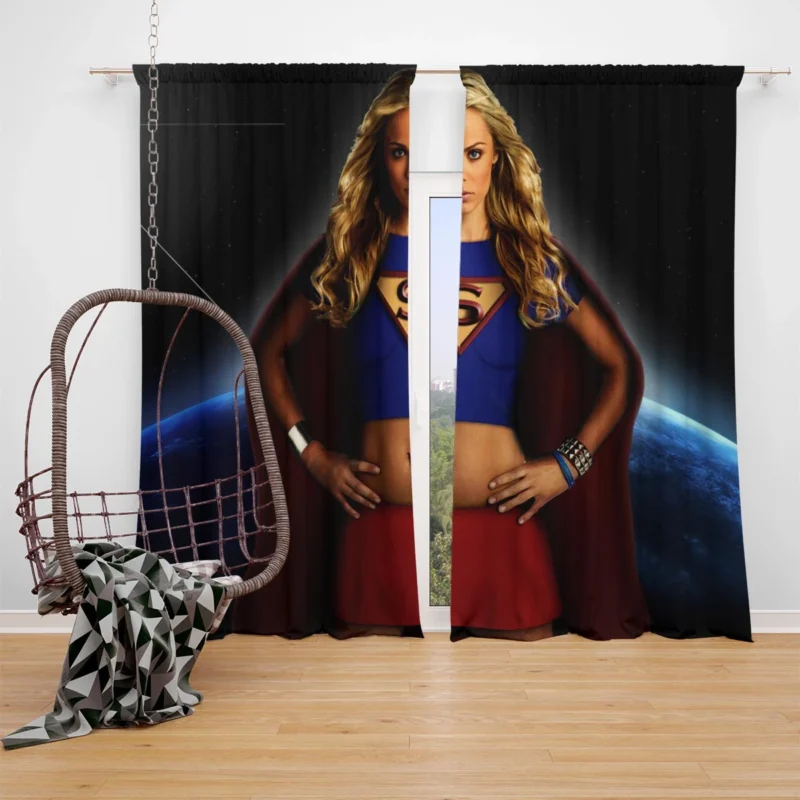 Supergirl: Smallville Superwoman Window Curtain