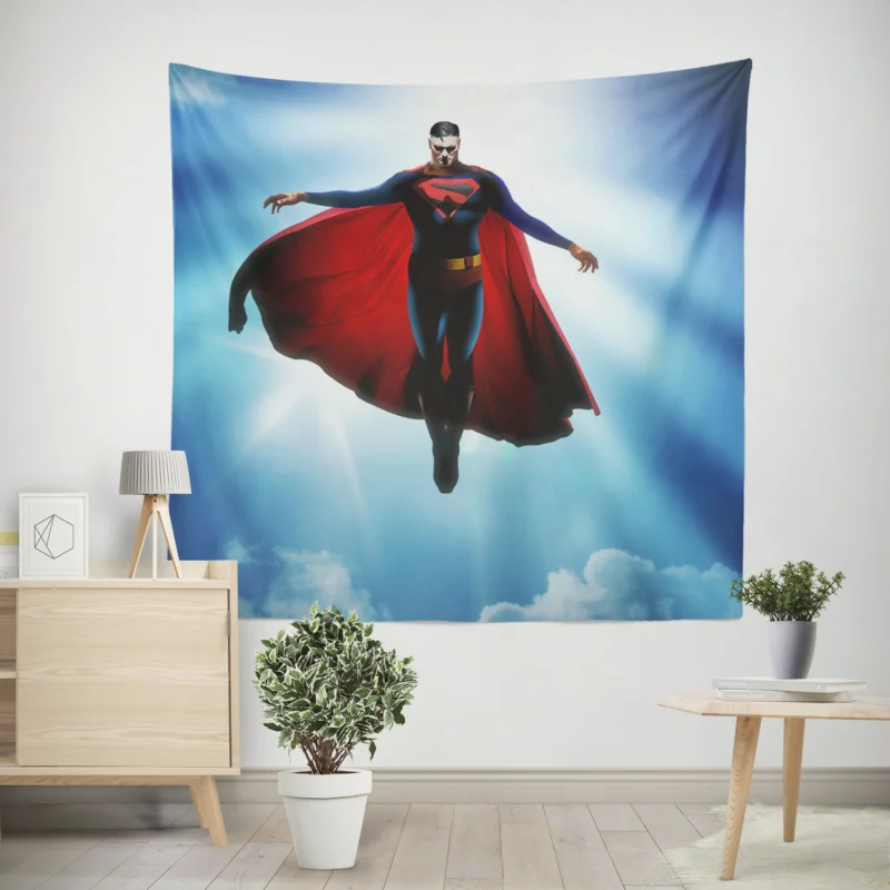 Superman Adventures in DC Comics  Wall Tapestry