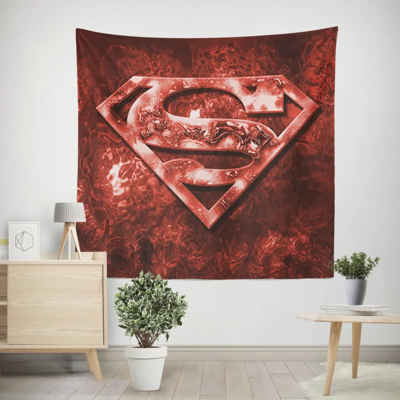 Superman Comics: Iconic Man of Steel  Wall Tapestry