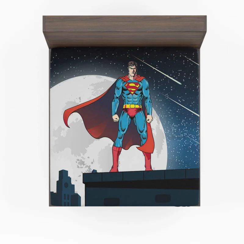 Superman Comics: Metropolis Hero Fitted Sheet